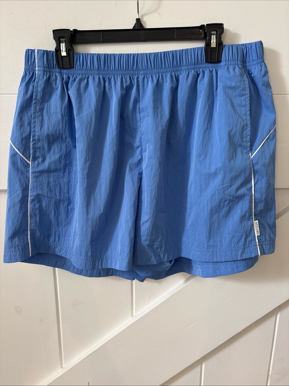 Offline By Aerie Burst A Move Blue Lightweight Shorts Size XL Nylon Pockets